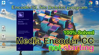 Media Encoder is not starting problem in Hindi  Media encoder troubleshooter  English Subtitle [upl. by Ynots]