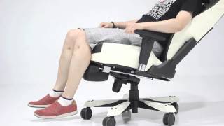 DXRacer Classic series with Leg Rest OHCBJ120FT HD [upl. by Assitruc]