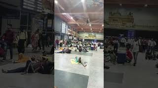 New Delhi Railway Station newdelhistation railway train 12562 vlogs short music [upl. by Garlen]