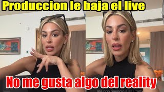 ORIANA marzoli en vivo hay algo que no le gusta del reality  ganar o servir [upl. by Ennovad805]