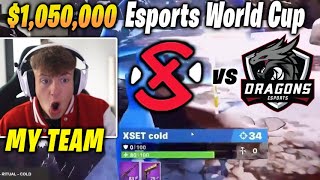 Clix reacts to 1M Esports World Cup Day 1 XSET vs Dragons Esports [upl. by Abott]