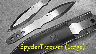 Spyderco DISCONTINUED SpyderThrower Large throwing knife [upl. by Alleoj]