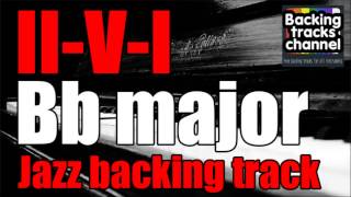 IIVI Guitar Jazz Backing Track in Bb [upl. by Lirret]