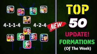 Top 50 Update FormationEfootball 2024 Mobile🔥 [upl. by Bartlet117]