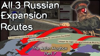 All 3 Russian Expansion Routes  The Asian Hugbox Part 7 [upl. by Annelak]