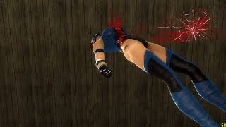 Kenshi ends Kitana Scatterbrained fatality edition3 Mortal Kombat 9  ryona [upl. by Nivert]