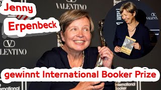 Jenny Erpenbeck die erste deutsche Schriftstellerin gewann den International Booker Prize 2024 [upl. by Llemar901]