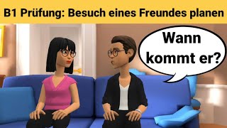 B1Prüfung Gemeinsam etwas planen Ein Wochenende planen  Aufgabe  task explained [upl. by Manchester]