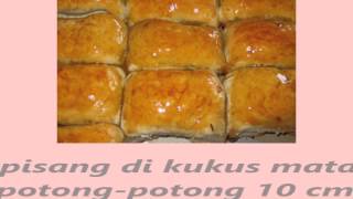 Resep Membuat Pisang Molen K S Bandung [upl. by Lust]