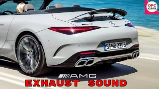 2022 Mercedes AMG SL 55 4MATIC Exhaust Sound [upl. by Bashee931]