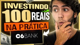 CDB C6 BANK  Como Investir no C6 Bank Na Prática [upl. by Lucina]