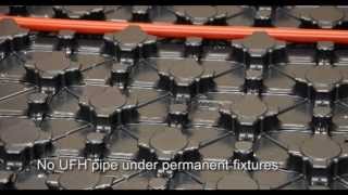 How to install Hep2O underfloor heating system plates [upl. by Budge]