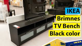 Ikea Brimnes TV bench black color version [upl. by Nnil]