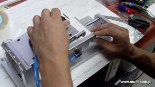 OCA Laminator Test OCA film applying [upl. by Sinnard]