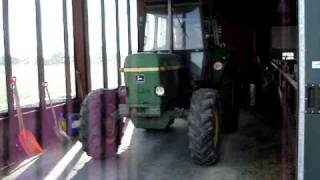 John Deer 3130LS met van lengerich V mix 10 Voerwagen [upl. by Bower]