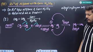 Alkyl Halide L 11 Dil H2SO4 Conc H2SO4 OMDM NJ 247 [upl. by Yrolg]