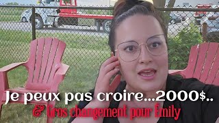 Je peux pas croire2000  Gros changement pour Émily  Crèmerie de fin de soirée  21 Juin 2024 [upl. by Alorac]