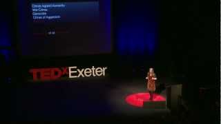 Ecocide the 5th Crime Against Peace Polly Higgins at TEDxExeter [upl. by Noneek133]