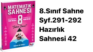 8SINIF MATEMATİK SAHNESİ S291292 HAZIRLIK SAHNESİ 42 [upl. by Ahsenaj]