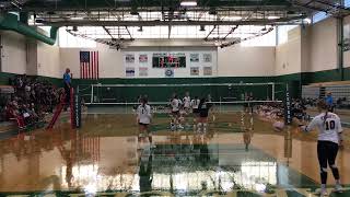 Grayslake North High School vs Grayslake Central High School 20220908 Match 1 1st Set [upl. by Darb]