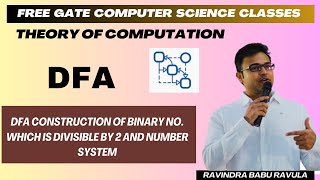 TOC  DFA  DFA construction of binary no which is divisible by 2 and number system  RBR [upl. by Inglebert995]