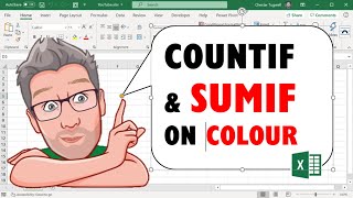 Excel COUNTIF amp SUMIF On Colour  No VBA Required [upl. by Sualkin]