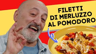 Filetti di merluzzo al pomodoro [upl. by Anig]