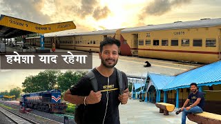 Bhavnagar Jetalsar Passenger train most amazing experience of India🥰 [upl. by Retepnhoj]