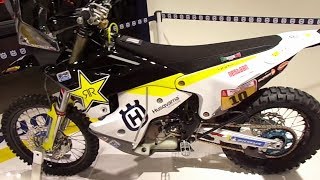 Husqvarna 450 Rally on EICMA 2017 [upl. by Virgy]