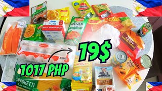 What We Always Buy in Philippines Grocery Store  Cost of Living Philippines 🇵🇭 [upl. by Emiatej]