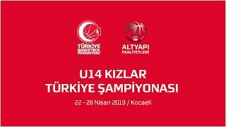 Emlak Konut  Çankaya Üni U14 Kızlar Türkiye Şampiyonası Final Maçı [upl. by Eberle]