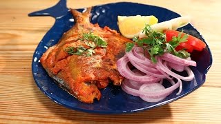 Tandoori Pomfret  5 Best Fish Recipes Chef Anupa  Sanjeev Kapoor Khazana [upl. by Wolfe369]