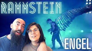 Rammstein  Engel Live from Madison Square Garden REACTION with my wife [upl. by Aihsenal]