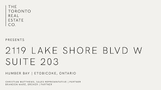 2119 Lake Shore Blvd W 203  Humber Bay  Etobicoke [upl. by Olivia]