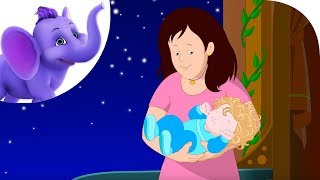 Go to Sleep my Baby  Nursery Rhyme with Lyrics and Sing Along [upl. by Ahsiekal]