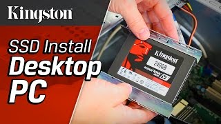 Installing a SSD in a Desktop PC [upl. by Rhine936]