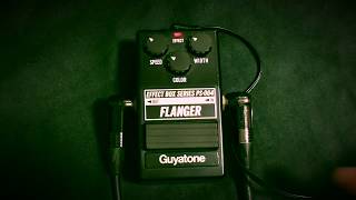 Guyatone PS004 FLANGER Sound Demo [upl. by Prem226]