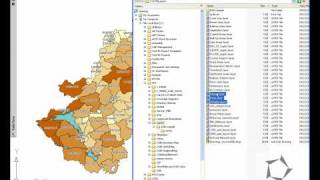 Bringing in Ordnance Survey NI data into AutoCAD Map 3D [upl. by Attelrac]