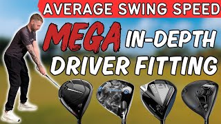 Average Swing Speed Driver Custom Fitting  Did we Find Anything Better [upl. by Lion]