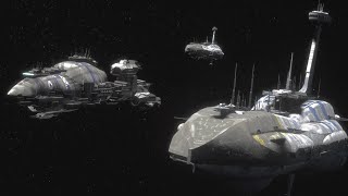 The CIS Fleet Arrives  Star Wars Short Animation [upl. by Boswell735]