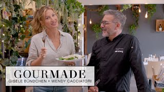 Gisele Bündchen Cooks a True Italian Meal at Her Favorite Restaurant  Gourmade  Harper’s BAZAAR [upl. by Kirstin196]