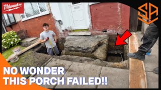 FAILED  NO WONDER THIS PORCH SANK [upl. by Edea]