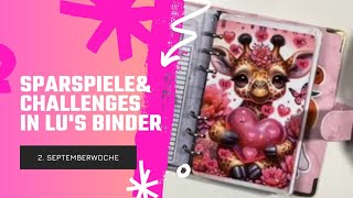 💜🐨💜Sparspiele amp Challenges  2 Septemberwoche  Entspannte Spielerunde 🎲 ​⁠ Einfach Geld sparen [upl. by Anolla]