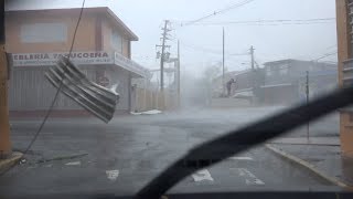 Yabucoa Puerto Rico Hurricane Maria CAT 5 At Landfall  9202017 [upl. by Bremble]