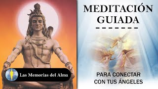 MEDITACIÓN GUIADA PARA CONECTAR CON TUS ÁNGELES  Protección Y sanación Divina [upl. by Airotahs920]