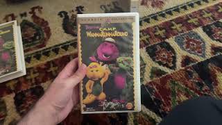 Barney Camp WannaRunnaRound 1997 VHS 3 Copies [upl. by Anivad]