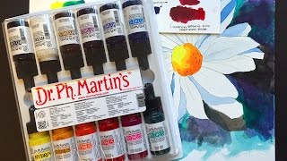 Dr Ph Martins Hydrus Liquid Watercolors [upl. by Fai]