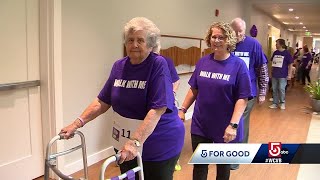 Mass residents with memory loss raise money to fight Alzheimers [upl. by Thistle35]