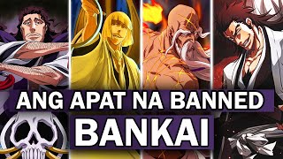 Top 4 FORBIDDEN Bankai sa Bleach RANKED Tagalog [upl. by Ardnua]