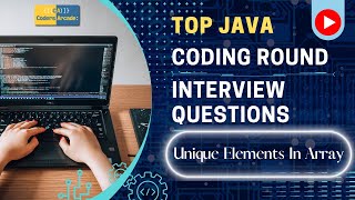 Java Coding Interview Series  Unique Array Elements [upl. by Elli]